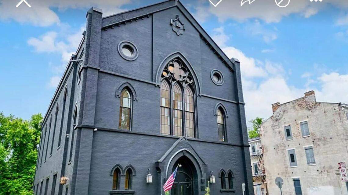 The exterior of the beautiful home.