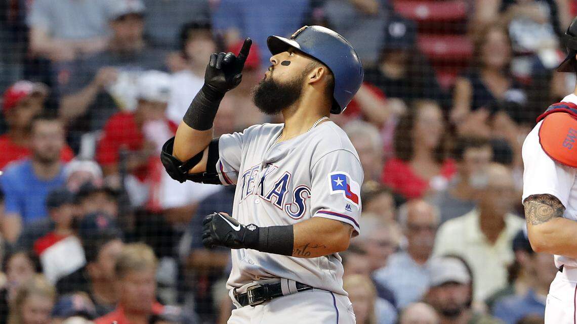 Things are trending upward for Rougned Odor, who entering Wednesday had upped his average from .171 to .242 over the past 40 games.