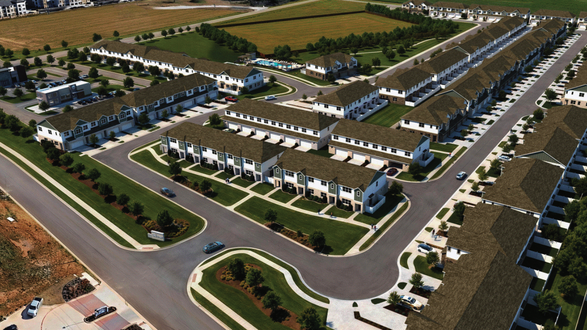A national home developer wants to bring 170 “build-to-rent” townhomes to southeast Arlington, adjacent to a gas well site.
