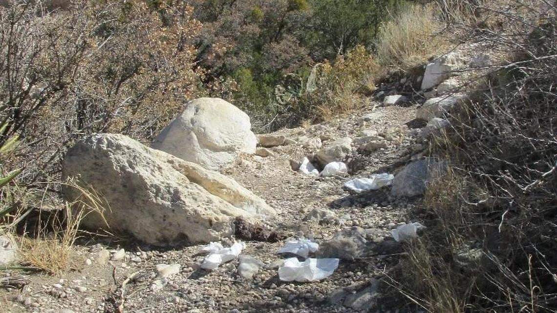 Toiletries left in the wilderness harms the fragile ecosystem and negatively impacts visitor experience.