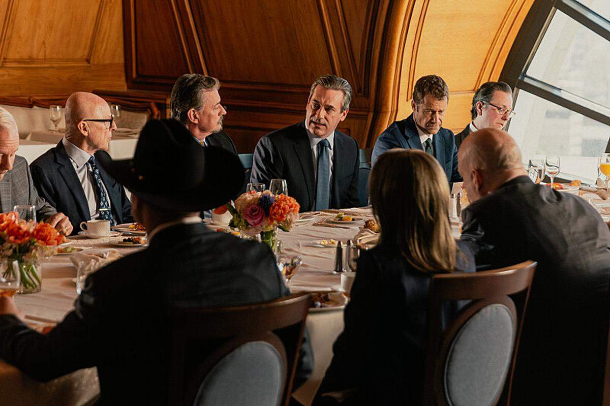 Jon Hamm as Monty Miller in season 1, episode 5 of “Landman” streaming on Paramount+.