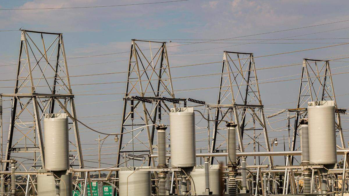 The power grid on Cherry Lane.