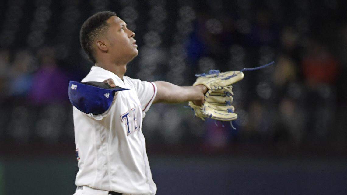 Jose Leclerc has been one of the Rangers' best relievers all season and has been the pitcher who sees the toughest situations.