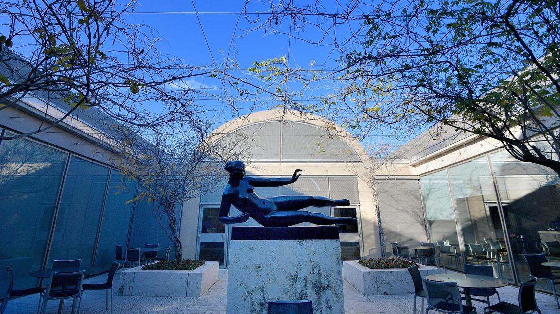 The Kimbell Museum has been concerned that development on West 7th might interfere with views from the museum, including its courtyard.