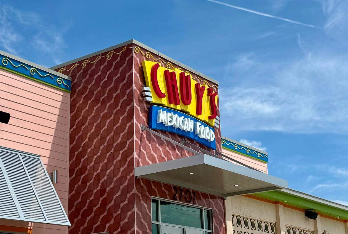 The Chuy’s restaurant in Hudson Oaks, Texas, on August 17, 2024.