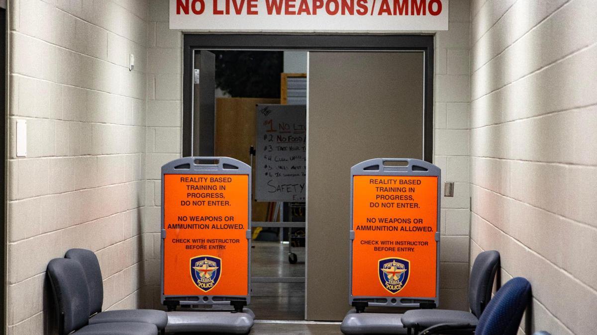 This file photo shows a training facility at the City of Fort Worth’s Bob Bolen Public Safety Complex.