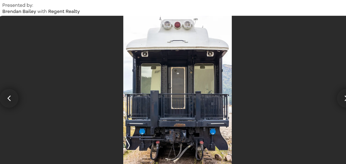 Back of the train