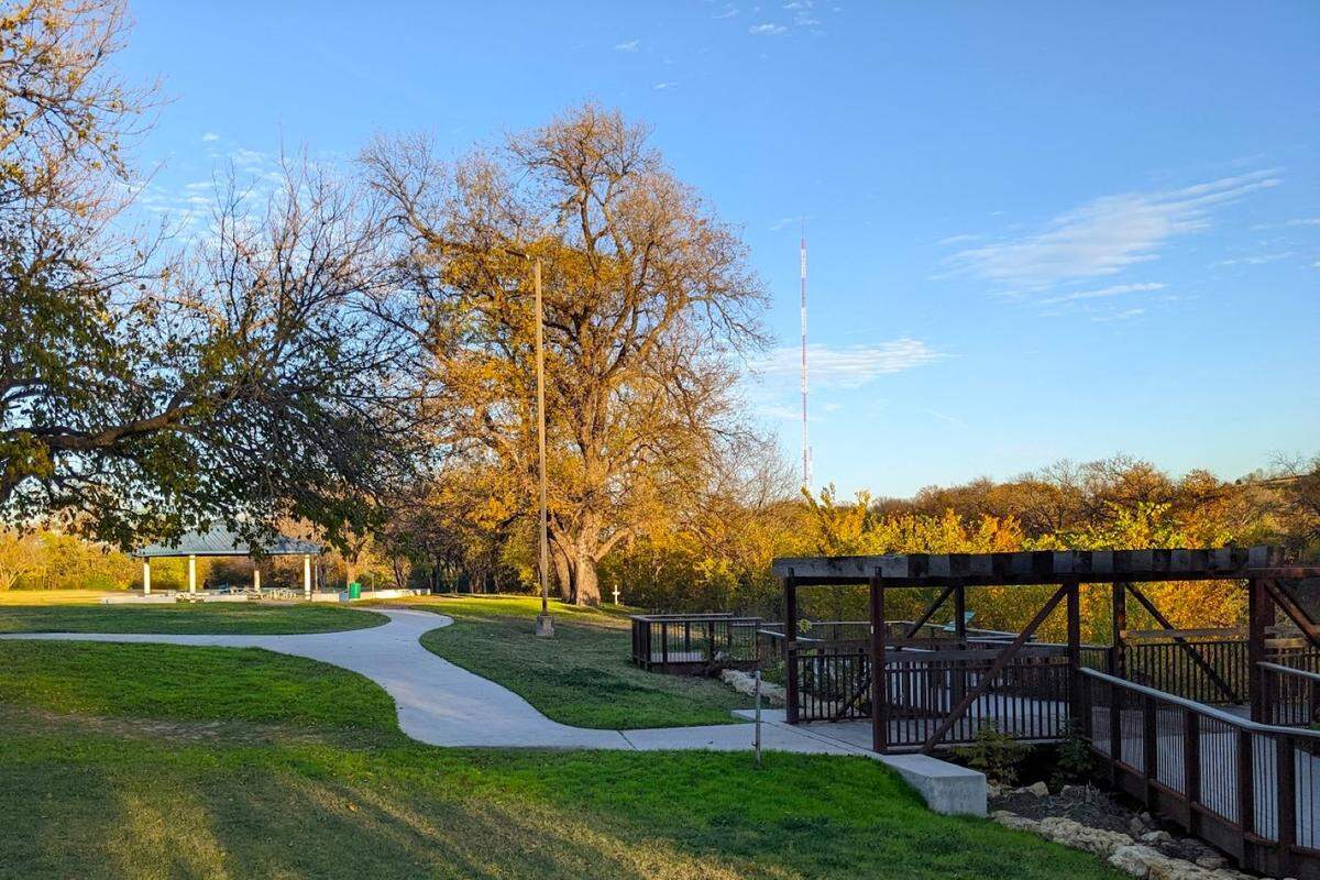 Gateway Park in east Fort Worth features a number of popular trails.