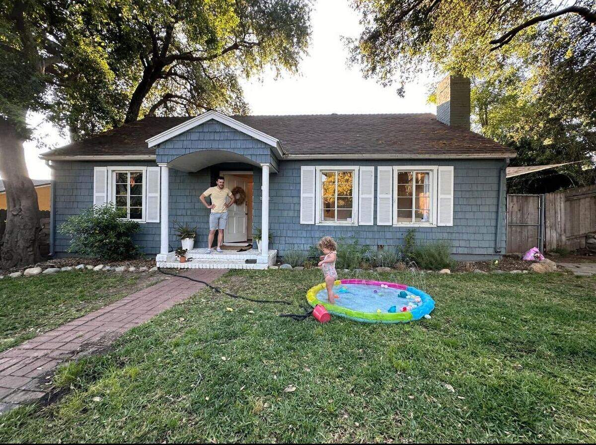 The Fordinal family, originally from Midlothian and Plano, built their house in Altadena, California, a few years ago, and were raising a family with two young children in their home.