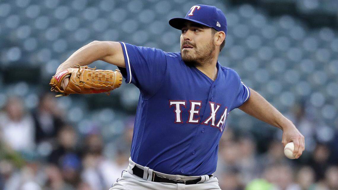After a 1-5 start with a 7.99 ERA, Matt Moore came off the disabled list Wednesday to start for the Rangers in Seattle.