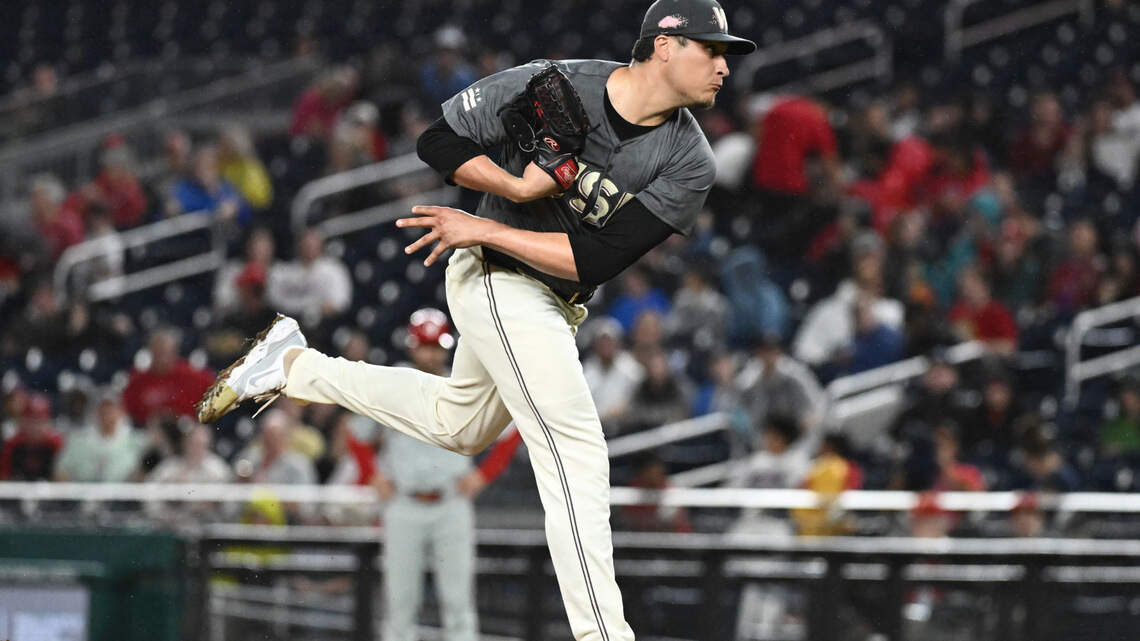 Texas Rangers acquire pitcher from Nationals, trade first baseman Nathaniel Lowe