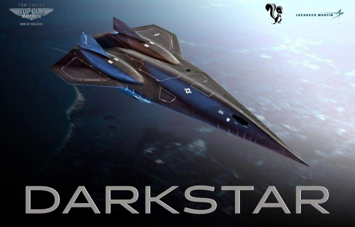 Rendering of the Darkstar hypersonic aircraft model created by Lockheed Martin Skunk Works.