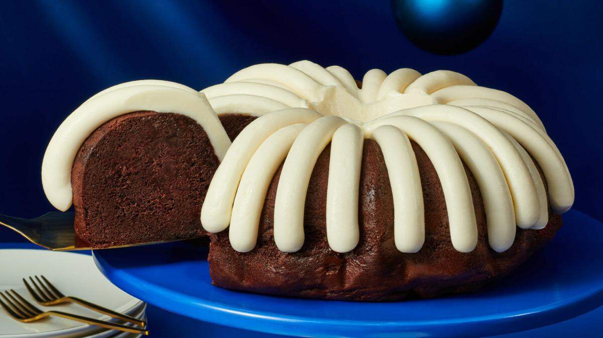 Nothing Bundt Cakes’ Andes Peppermint Chocolate Chip returns Dec. 4 for a limited time.