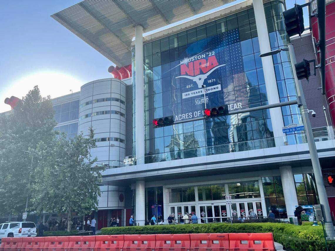 NRA’s annual convention begins Friday in Houston.