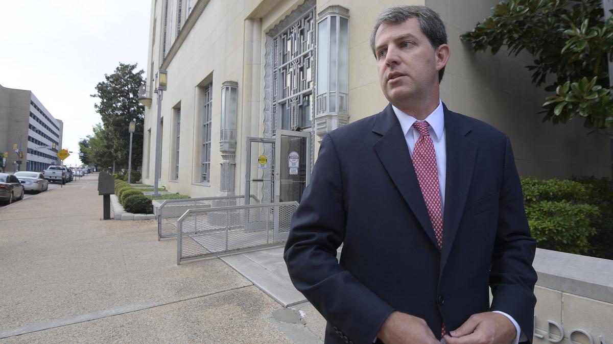 Robert Henneke, General Counsel, Director, Center for the American Future talks to the media the Affordable Care Act at Eldon B. Mahon U.S. Courthouse in Fort Worth, TX, Wednesday, Sept. 5, 2018. On Wednesday, Texas Attorney General Ken Paxton’s proposal to repeal the Affordable Care Act is scheduled for a 9:30 a.m. hearing before U.S. District Judge Reed O’Connor.