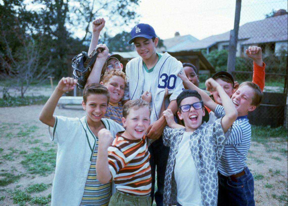 The cast of “The Sandlot”