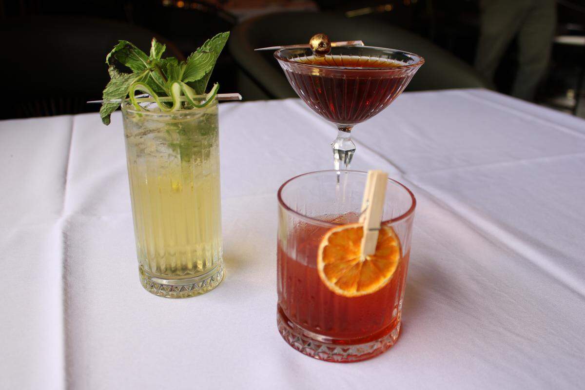 Cocktails are an experience at Theodore’s Steak and Seafood, inspired by details from President Theodore Roosevelt’s life. Each drink is made from all home-made syrups, juices, infusions and garnishes.