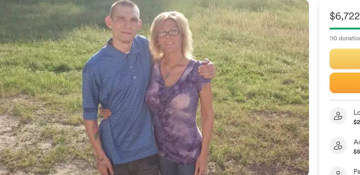 Matthew Davis was shot and killed by a 12-year-old while working at Sonic in Keene, Texas. Coworkers of his mother, Leigh Anne (pictured with her son), started a GoFundMe for funeral expenses.