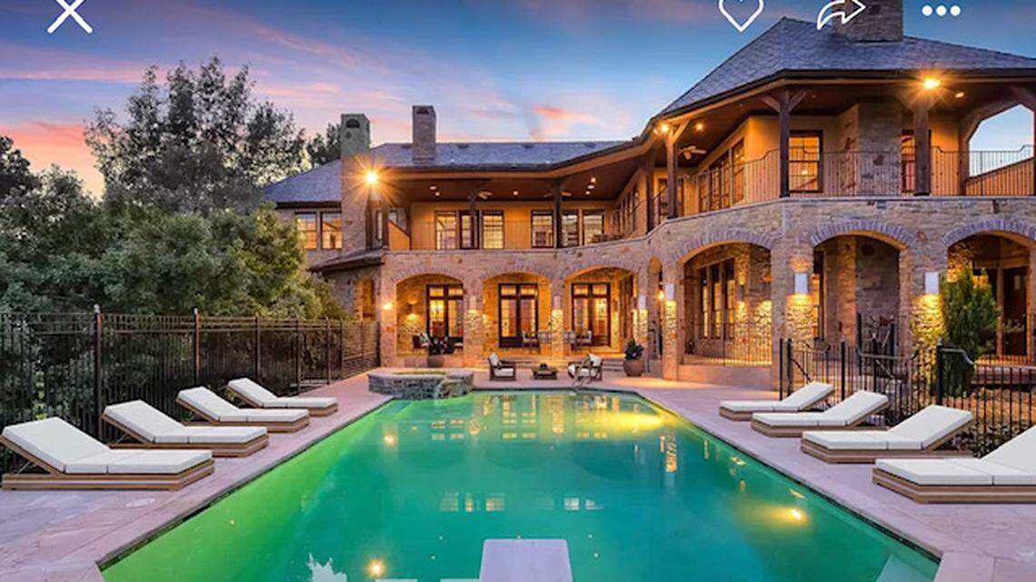 This European villa lists in Austin, Texas, for $6 million.