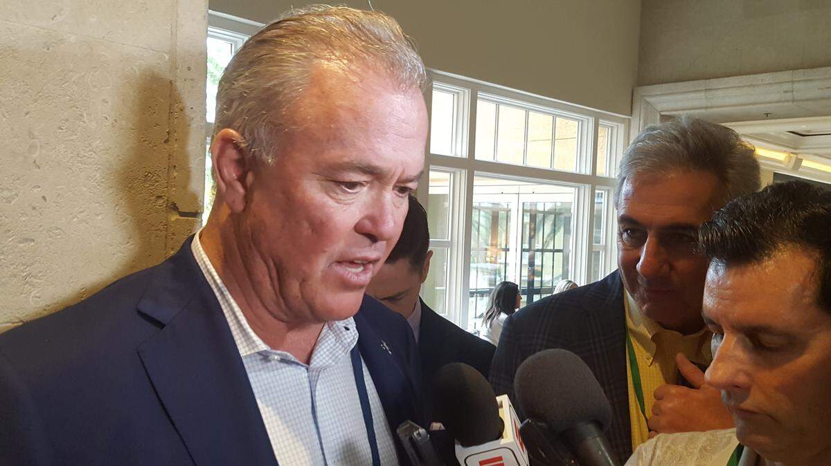 Dallas Cowboys vice president Stephen Jones said he didn't understand Dez Bryant blaming some of his teammates for his release.
