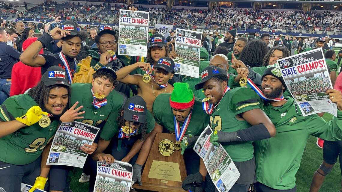 Second half surge lifts DeSoto to second state title in win over Austin Vandegrift