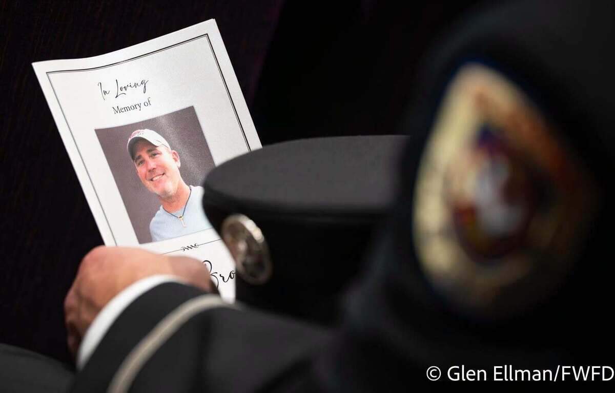 A memorial service for Fort Worth Firefighter Todd Brook was held on Wednesday, June 17, 2026.