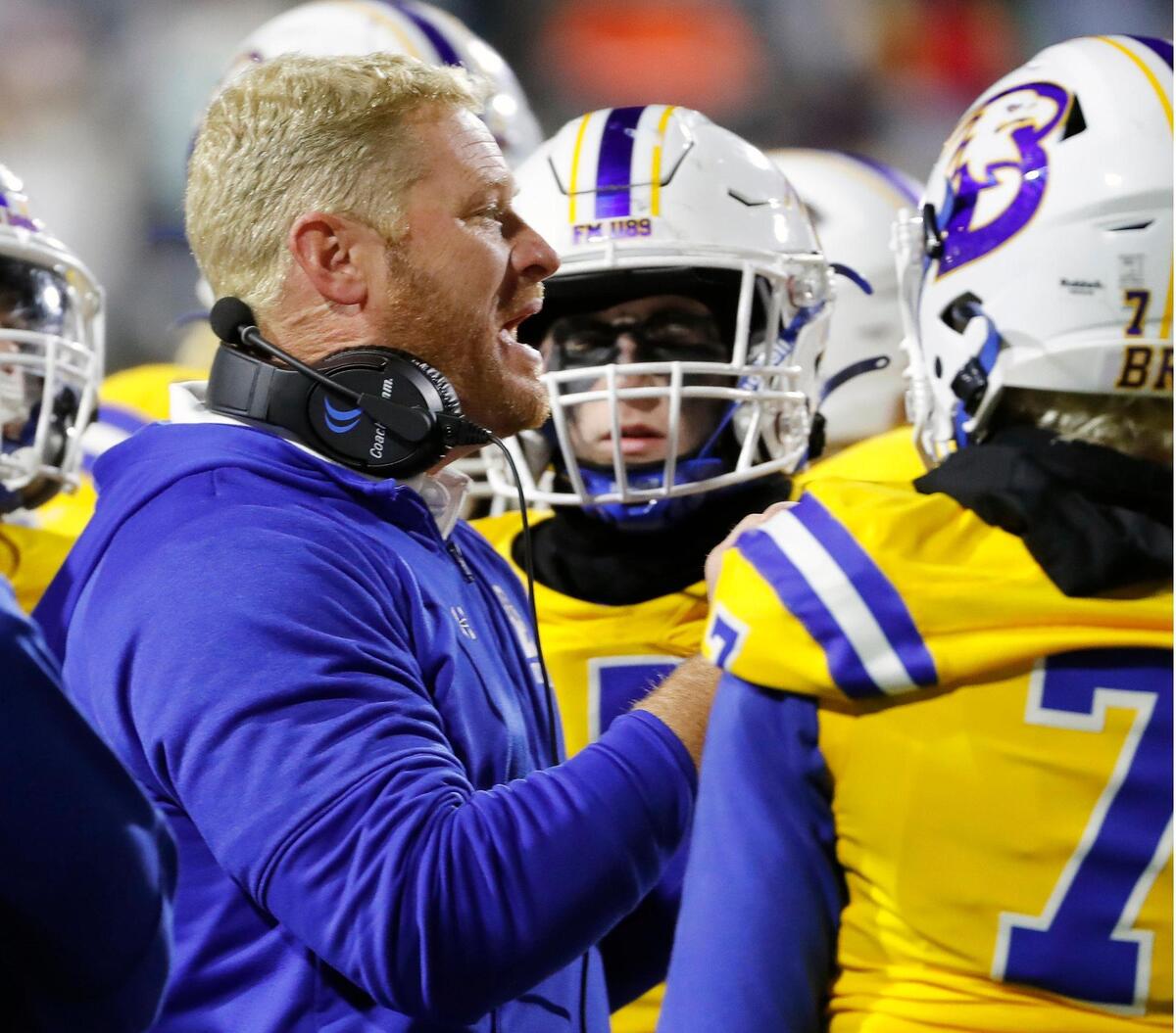 Brock defeated Whitesboro to clinch a semifinal berth. (Special to the Star-Telegram/Bob Booth)