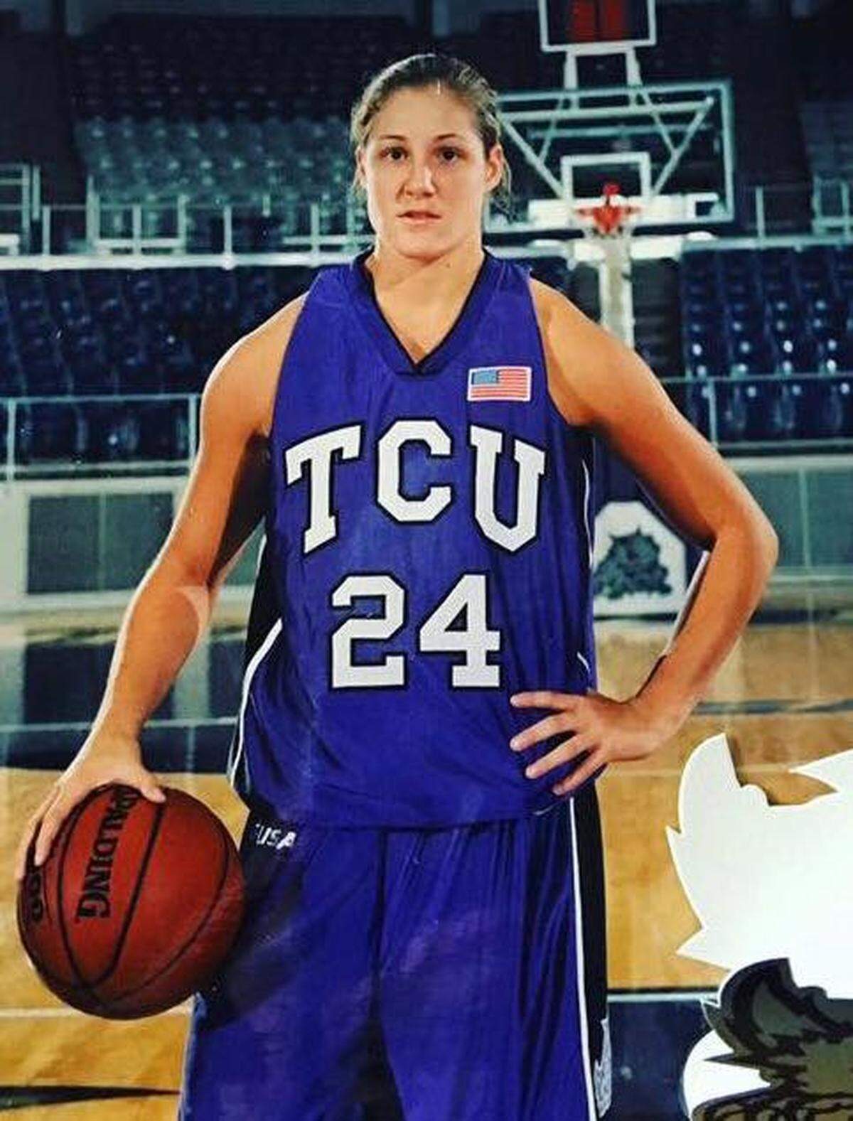 Niki Newton during her TCU playing days 2001-05.