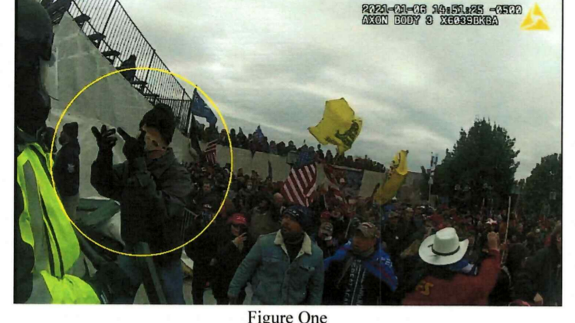 Robert Wayne Dennis, 61, of Garland, was arrested Wednesday in connection with the Jan. 6 riot in the Capitol.