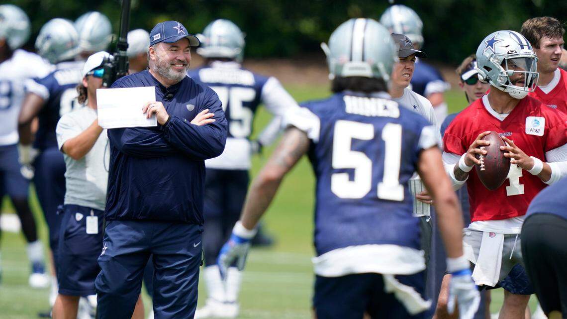 The Dallas Cowboys were fined $100,000 and head coach Mike McCarthy was fined $50,000 for violations of the NFL’s OTA rules.