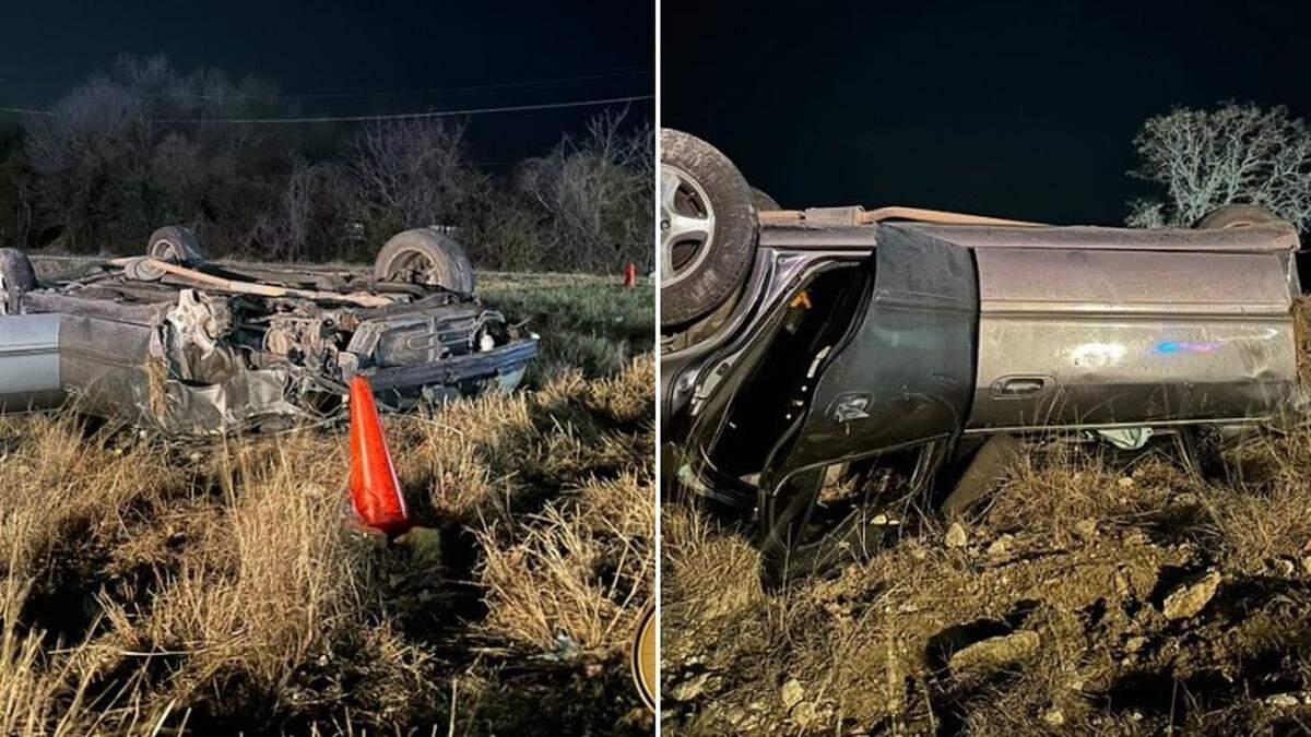 Four people including a 13-year-old girl were critically or seriously injured the night of Feb. 15, 2023, after a car flipped upside down following a brief police chase that started in Lake Worth and ended in Fort Worth.
