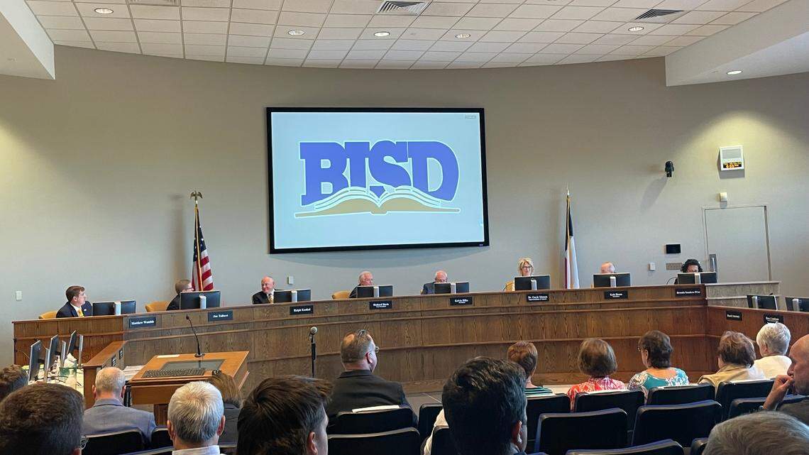 The Birdville school board said Thursday it wants to renew the law enforcement license of a former police officer working for the district, not arm teachers in classrooms.