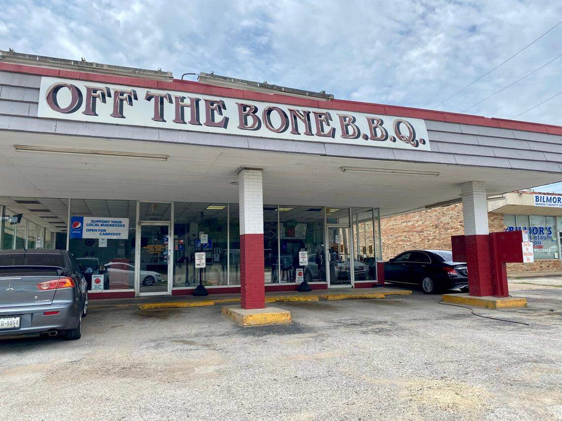 Off the Bone BBQ operated in Forest Hill from 2007 to 2025, as seen here June 1, 2020.