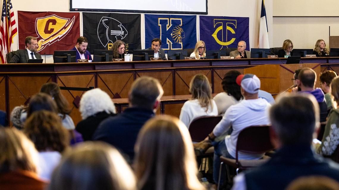 ‘Stop the secrecy’: Keller ISD residents overwhelmingly oppose plan to split district