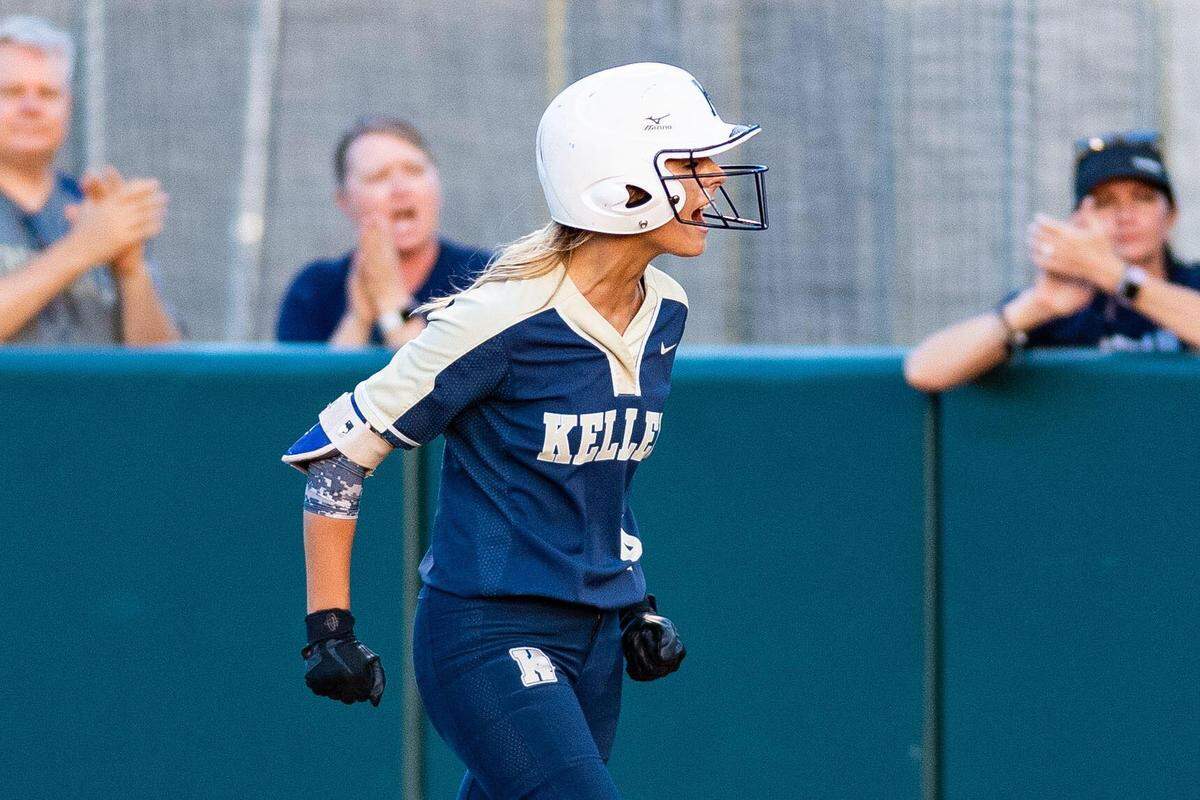 Keller senior Amanda DeSario at the 6A state semifinals, Friday May 31, 2019.