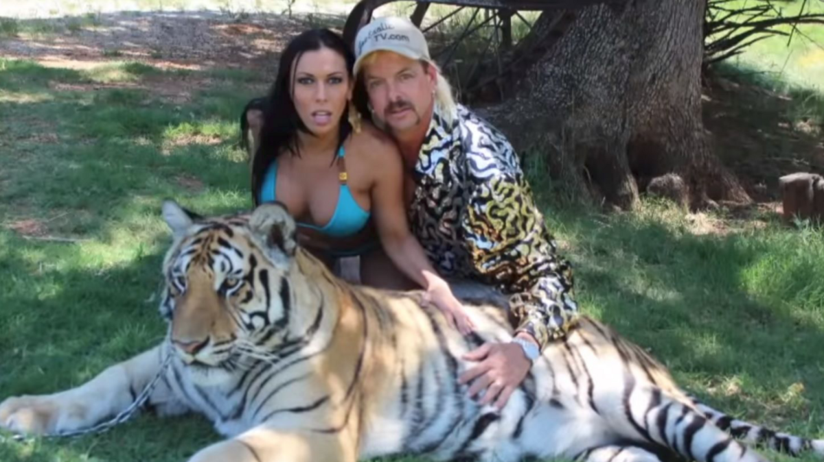 Joe Exotic, the star of the Tiger King documentary on Netflix, is auctioning NFTs of some of his possessions, including the bikini worn by adult film star Rachel Starr.