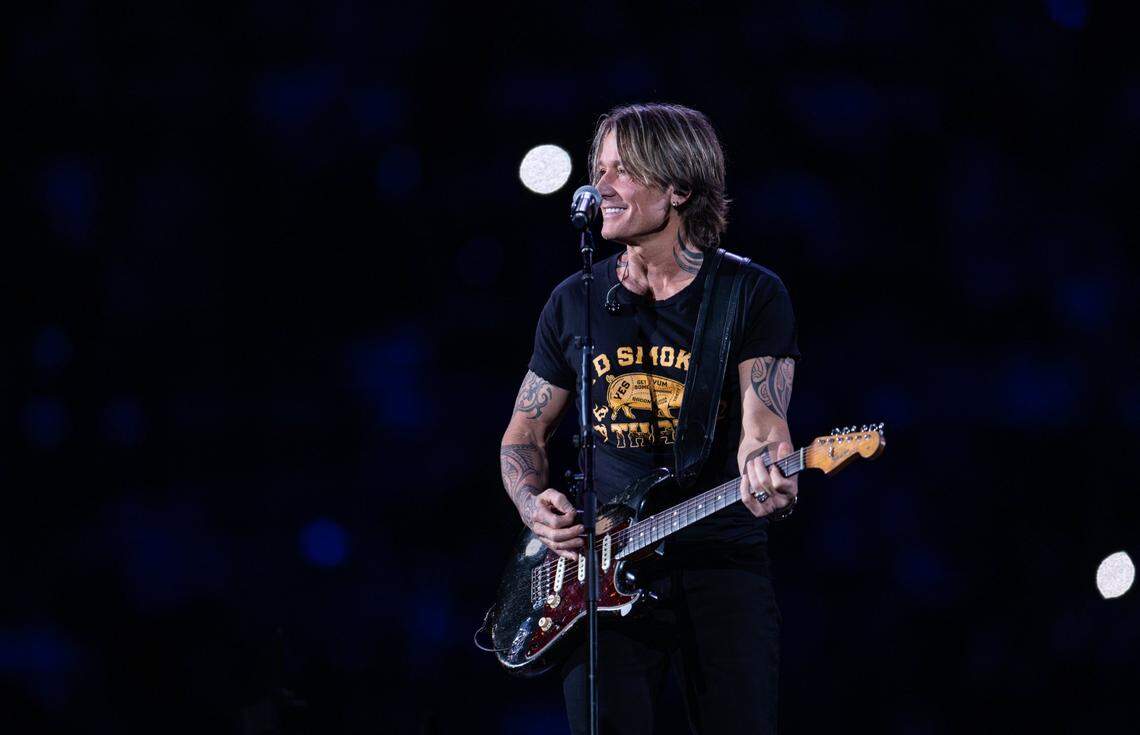 Keith Urban will perform in Cincinnati.