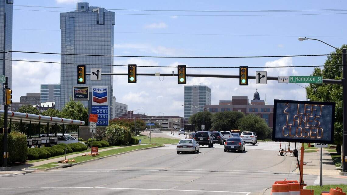 Traffic alert: Fort Worth lane closures start March 30 for construction
