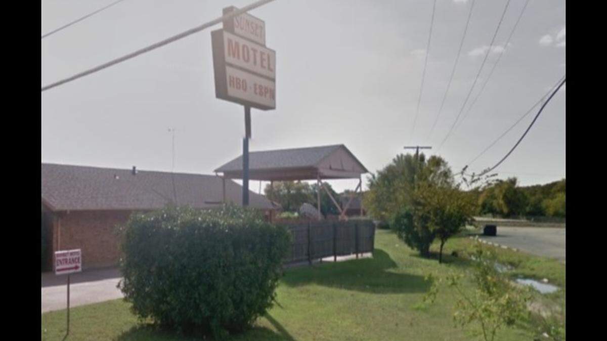 The body of a woman was located in a room Sunday morning at the Sunset Motel in Forest Hill, police said.