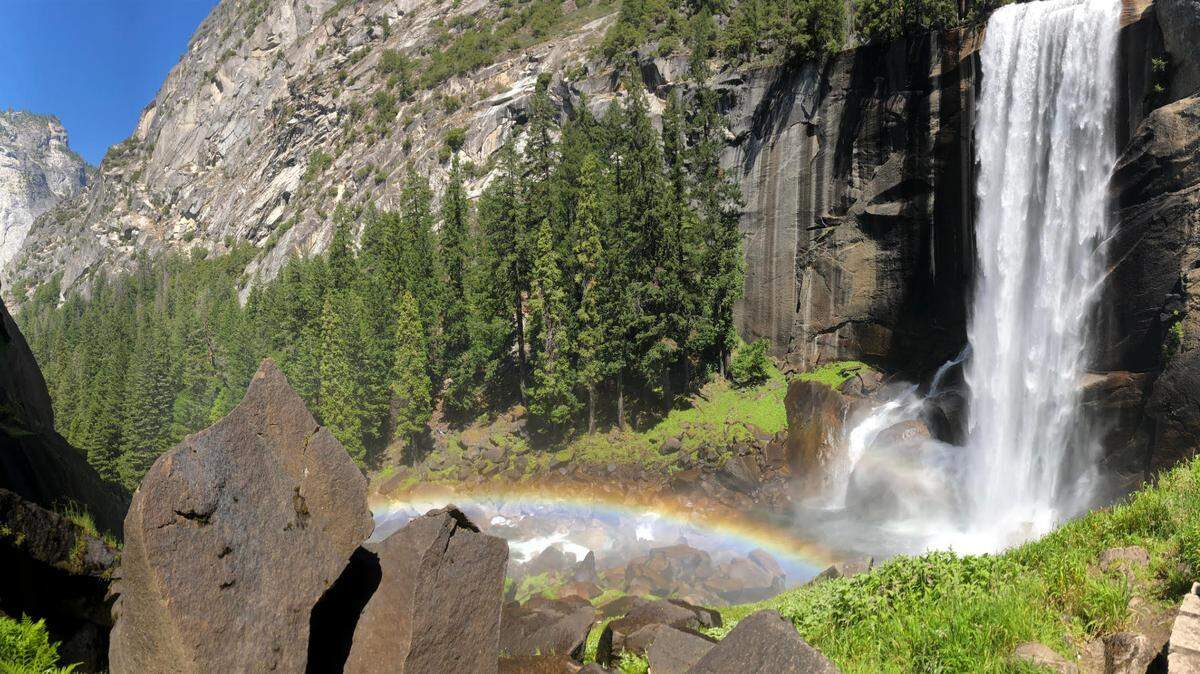 Vernal Falls in Yosemite National Park in California is one of America’s more popular natural destinations. If you are going to try to hit all 50 states, make sure you do something that is specific to that state.