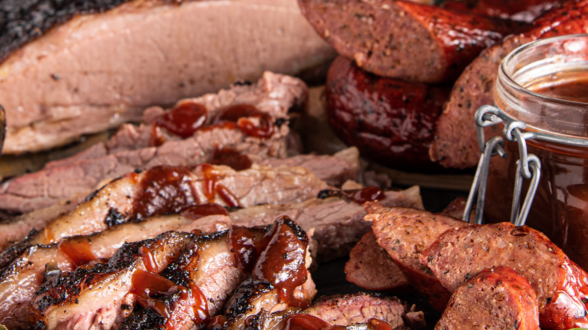 The Dallas Cowboys’ ”AT&T Stadium At Home” package includes a barbecue buffet.
