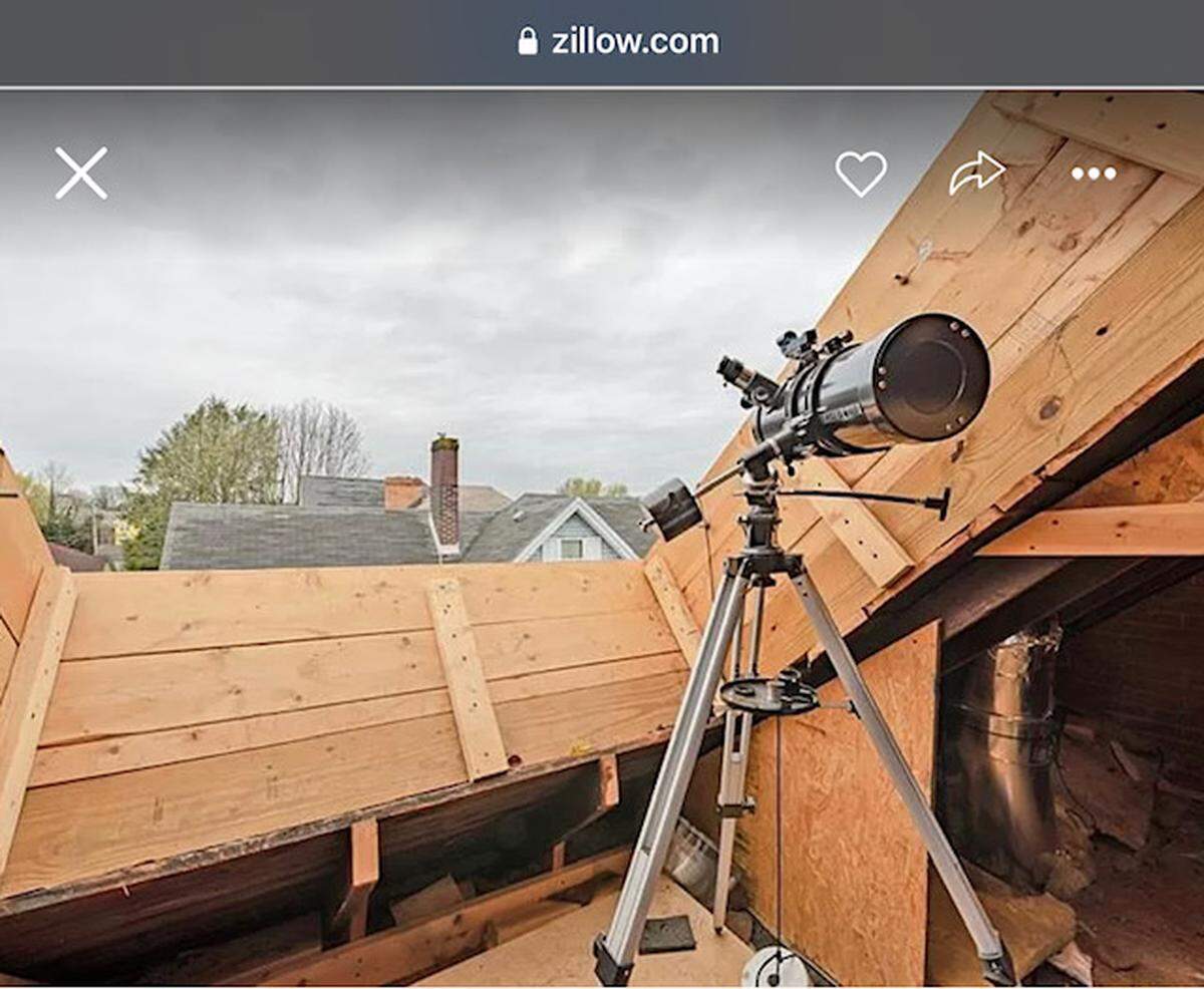 Telescope opening