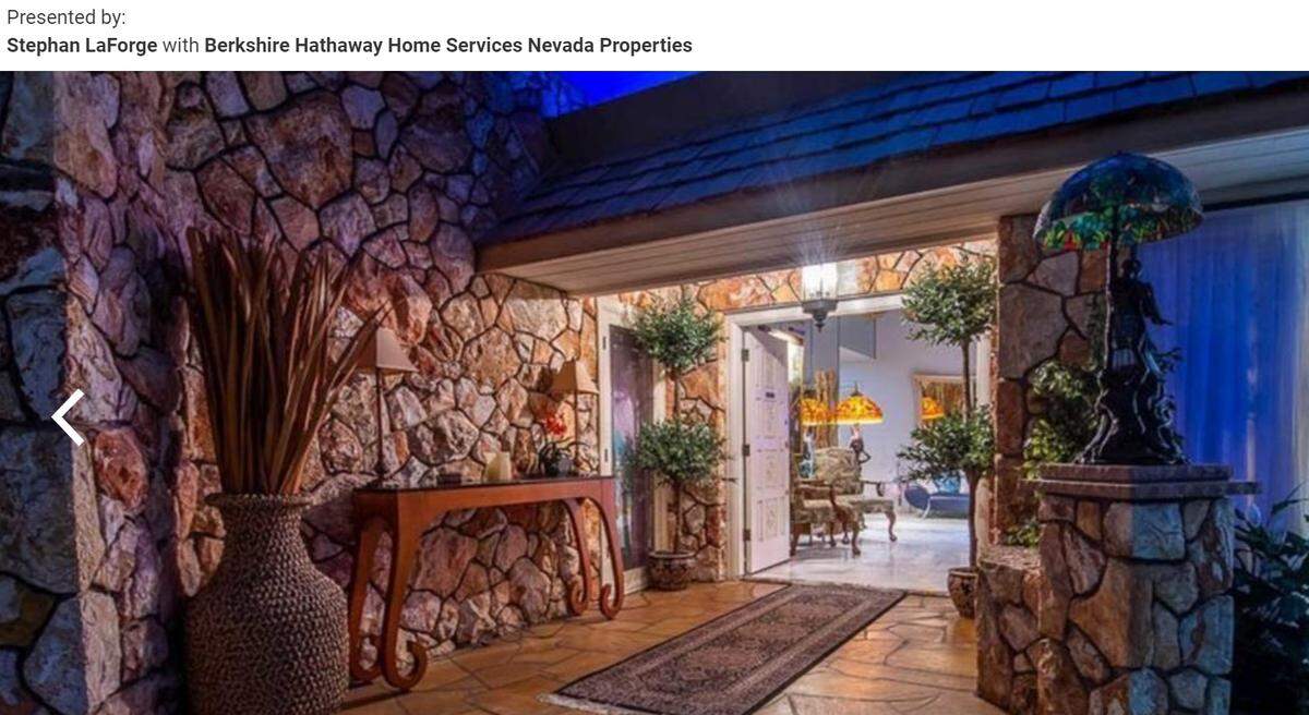 “Entrance” from the faux outside to the inside
