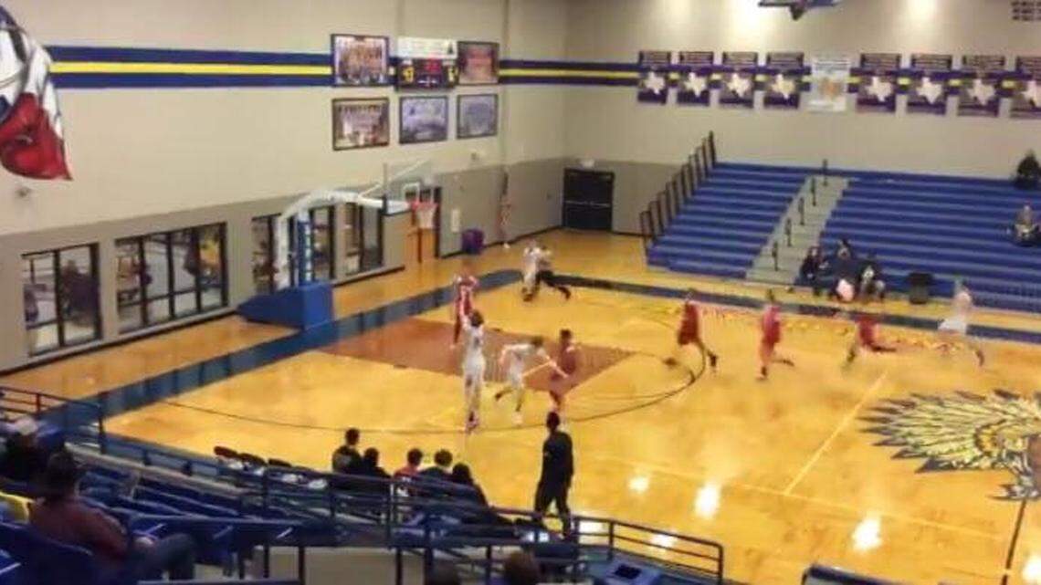 Lipan boys basketball team set a state record for 3-pointers made in a single game on Tuesday, Jan. 15.