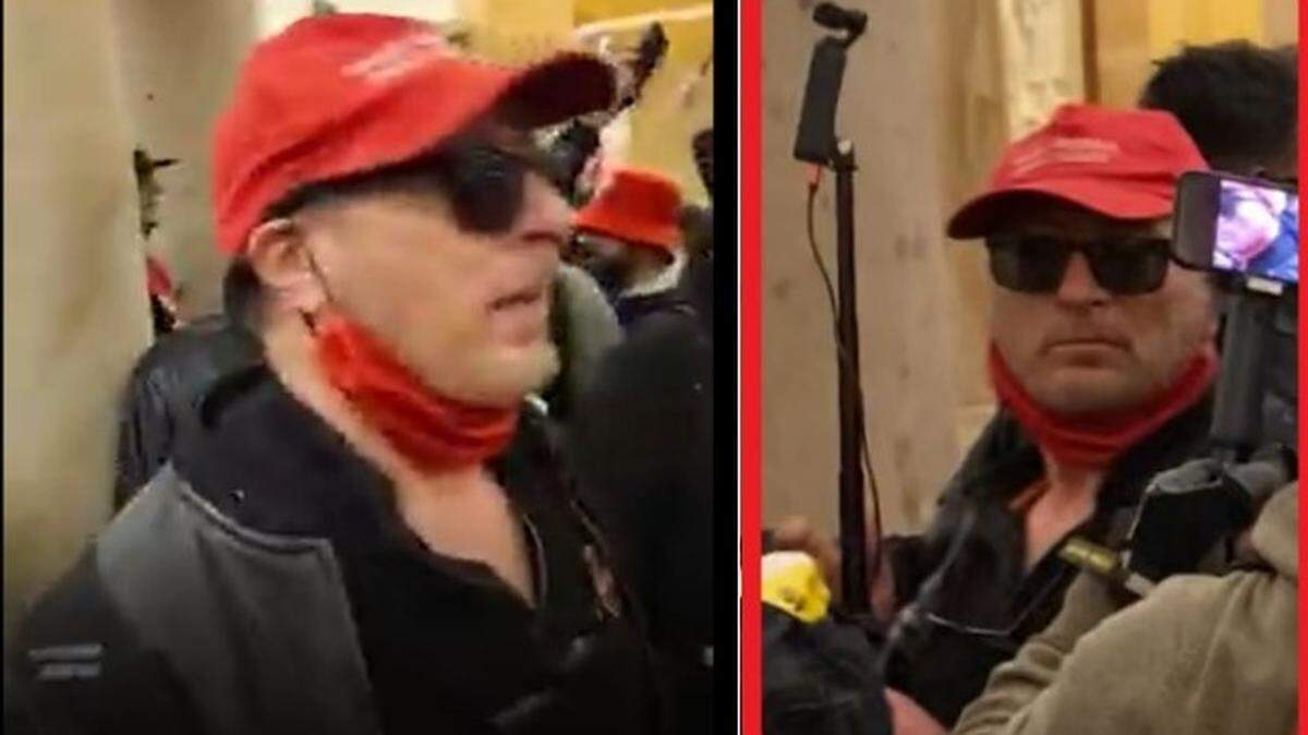 A warrant for David Allan Davis’ arrest was issued Friday. He is wanted for allegedly illegally entering the U.S. Capitol during the Jan. 6 riot and for disorderly conduct.
