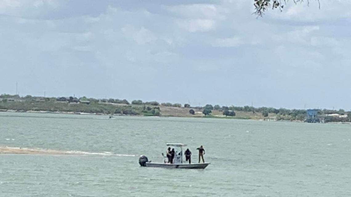 A 32-year-old man was found dead in Lake Corpus Christi after he went under while wade fishing, a Texas sheriff said.