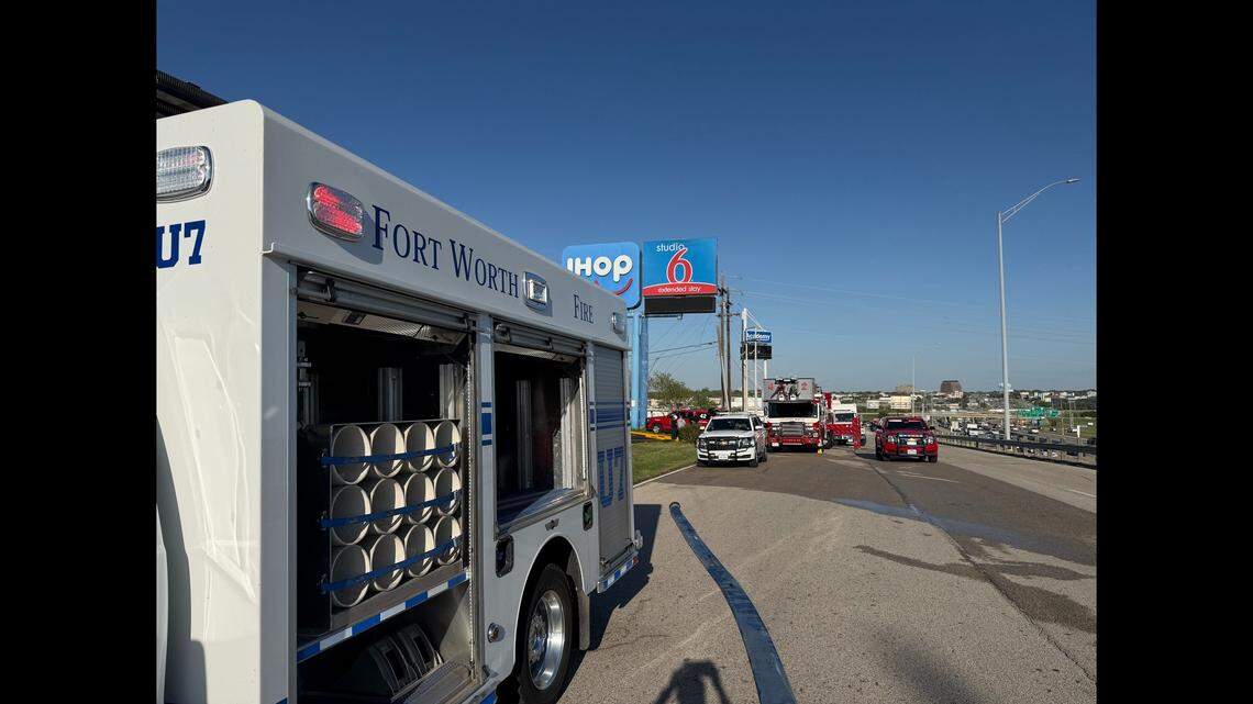 White Settlement motel fire displaces 150 residents, injures others