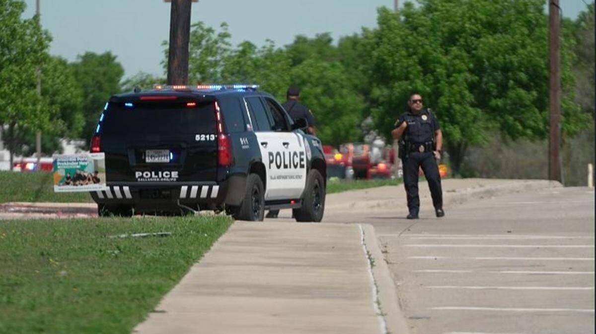One student was shot in the leg and transported to a hospital and another student was arrested after a shooting at Wilmer-Hutchins High School in Dallas on Friday morning, April 12, 2024, authorities said.