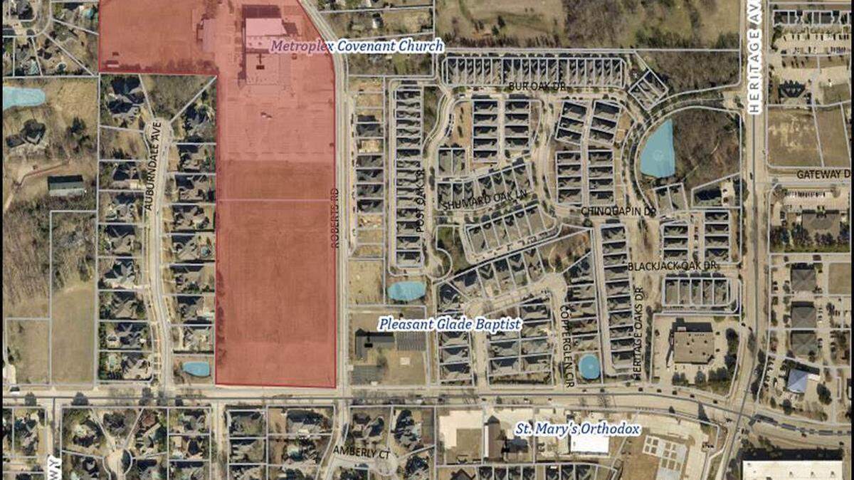 The city of Colleyville will spend $8.5 million to purchase church property to convert into a recreation center.