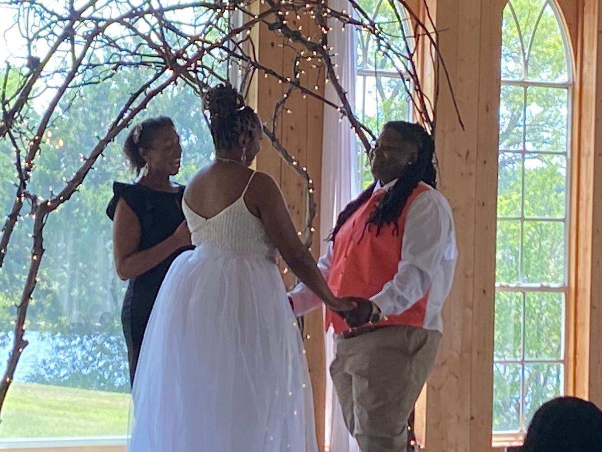 Quintisha and Tyechia McCree were married on June 19, 2022, in Aledo.